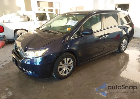 2015 Honda Odyssey Ex from USA, damaged, VIN 5FNRL5H45FB019852